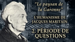 Période de questions.