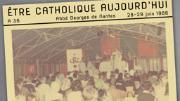 Être catholique aujourd’hui