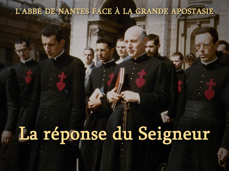 La réponse du Seigneur.