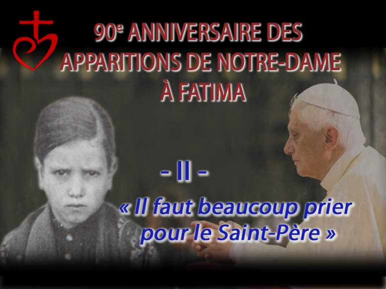 Conférence : « Il faut beaucoup prier pour le Saint-Père. »