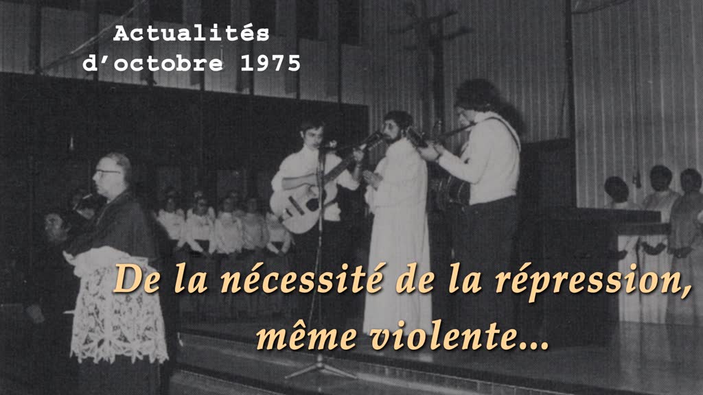 De la nécessité de la répression, même violente…