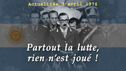 Actualités du 8 avril 1976