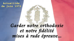Actualités du 17 juin 1976