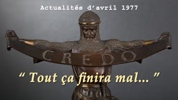 Actualités du 21 avril 1977