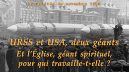 Actualités du 15 novembre 1984