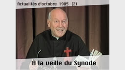 Actualités du 11 octobre 1985