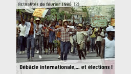Actualités du 27 février 1986