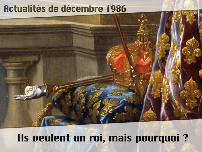 Ils veulent un roi, mais pourquoi ?