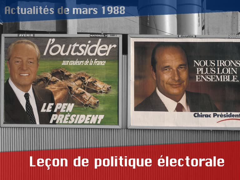 Leçon de politique électorale.