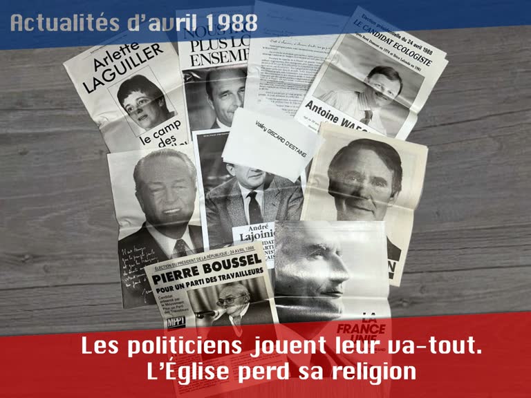 Les politiciens jouent leur va-tout. L’Église perd sa religion.