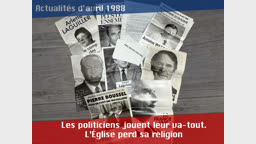 Actualités d’avril 1988