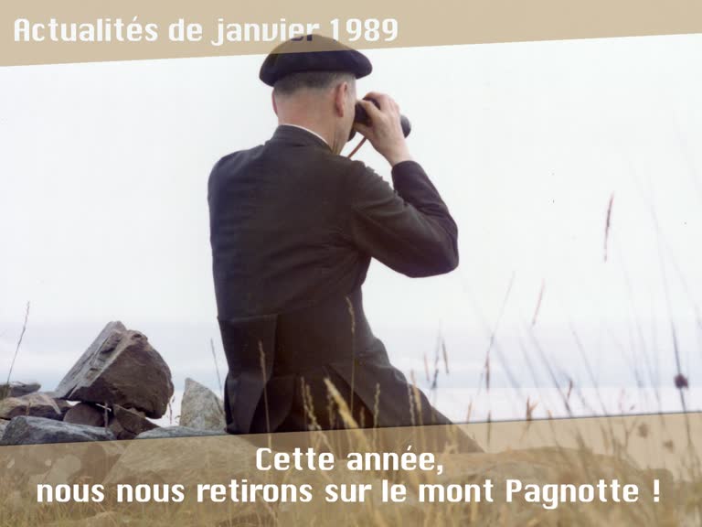 Cette année, nous nous retirons sur le mont Pagnotte !