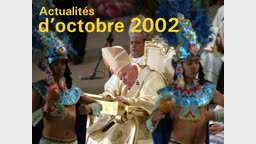 Actualités du 29 septembre 2002