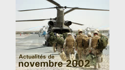 Actualités de novembre 2002
