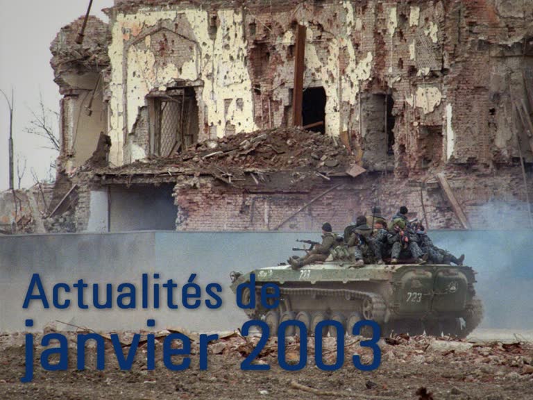 Actualités de janvier 2003