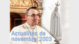 Actualités de novembre 2003