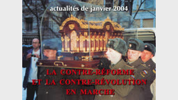 Actualités du 12 janvier 2004