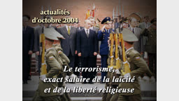 Actualités du 3 octobre 2004