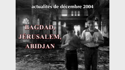Actualités du 5 décembre 2004