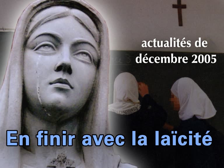 En finir avec la laïcité.