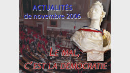 Actualités du 1er novembre 2006