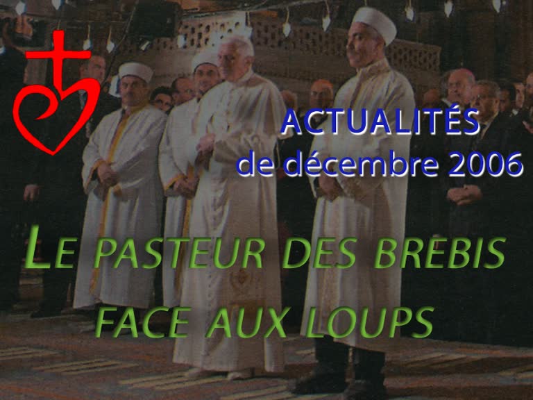 Le Pasteur des brebis face aux loups.