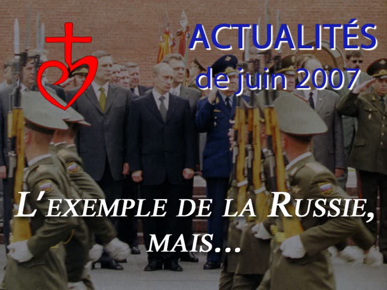 L’exemple de la Russie, mais…