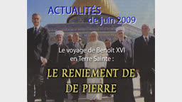Actualités du 1er Juin 2009