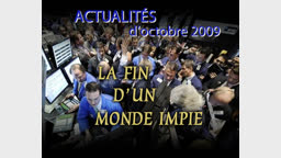 Actualités du 27 septembre 2009