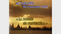 Actualités du 1er novembre 2009