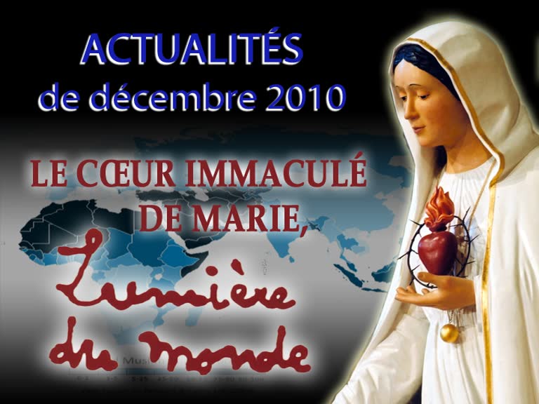 Le Cœur Immaculé de Marie, « Lumière du monde ».