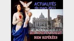 Actualités du 6 mars 2011