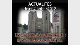 Actualités du 1er novembre 2012