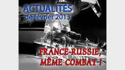 Actualités du 3 février 2013