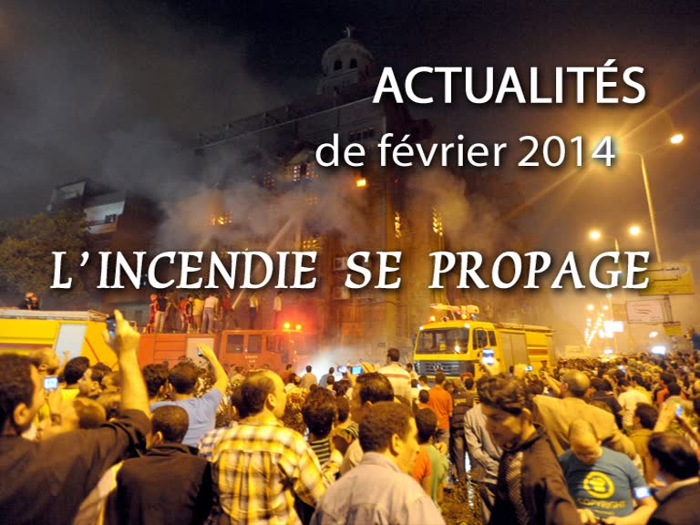 L’incendie se propage.