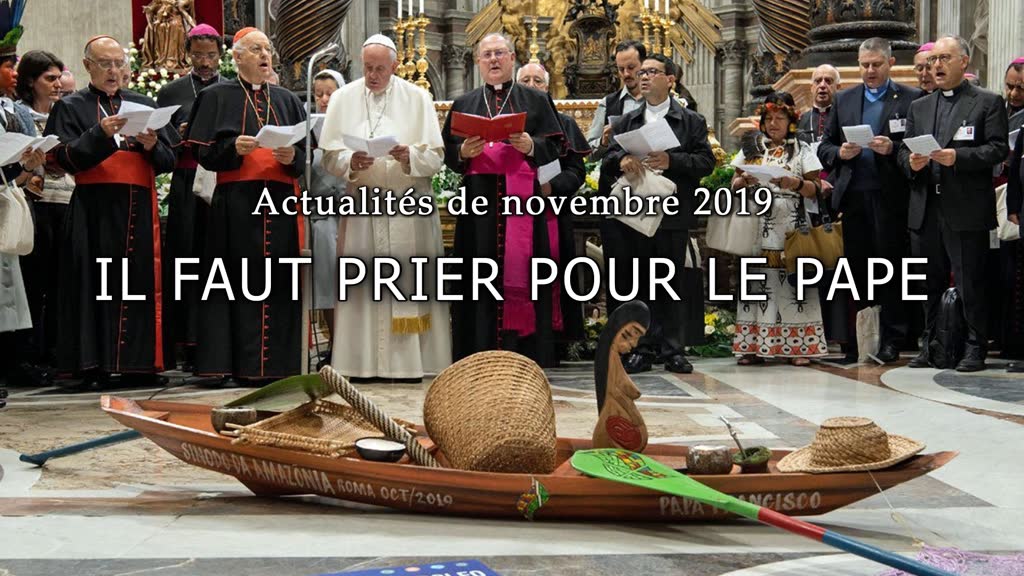 Il faut prier pour le Pape.