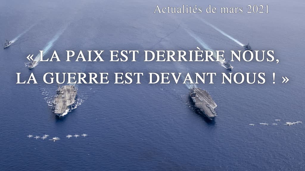 « La paix est derrière nous, la guerre est devant nous ! »