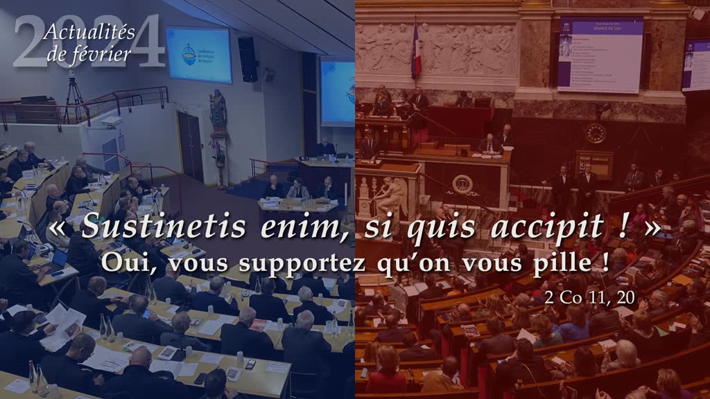 « Sustinetis enim, si quis accipit !  »