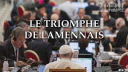 Le triomphe de Lamennais.