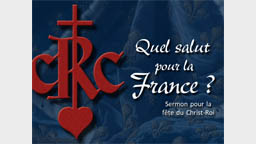 Sermon pour la fête du Christ-Roi.