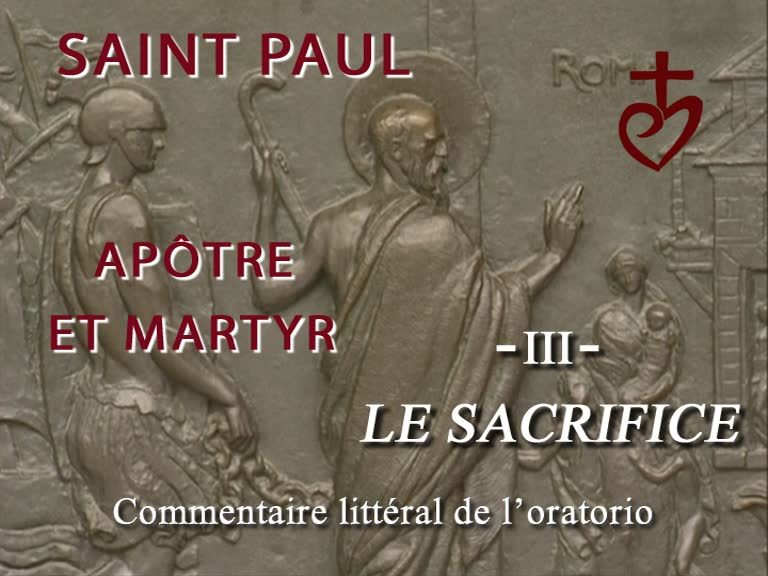 Saint paul, apôtre et martyr
III. Le sacrifice