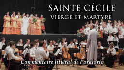 Sainte Cécile, vierge et martyre