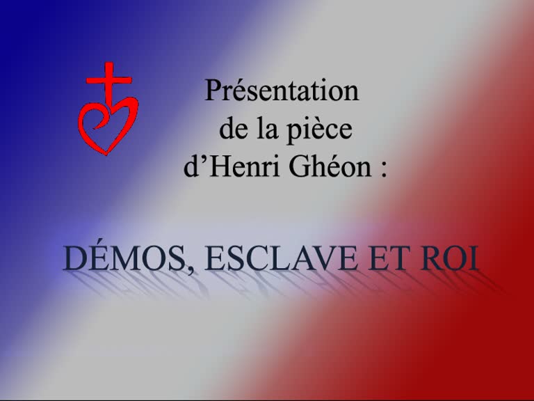 Présentation de la pièce.