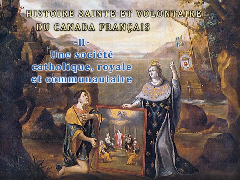 Une société catholique, royale et communautaire.