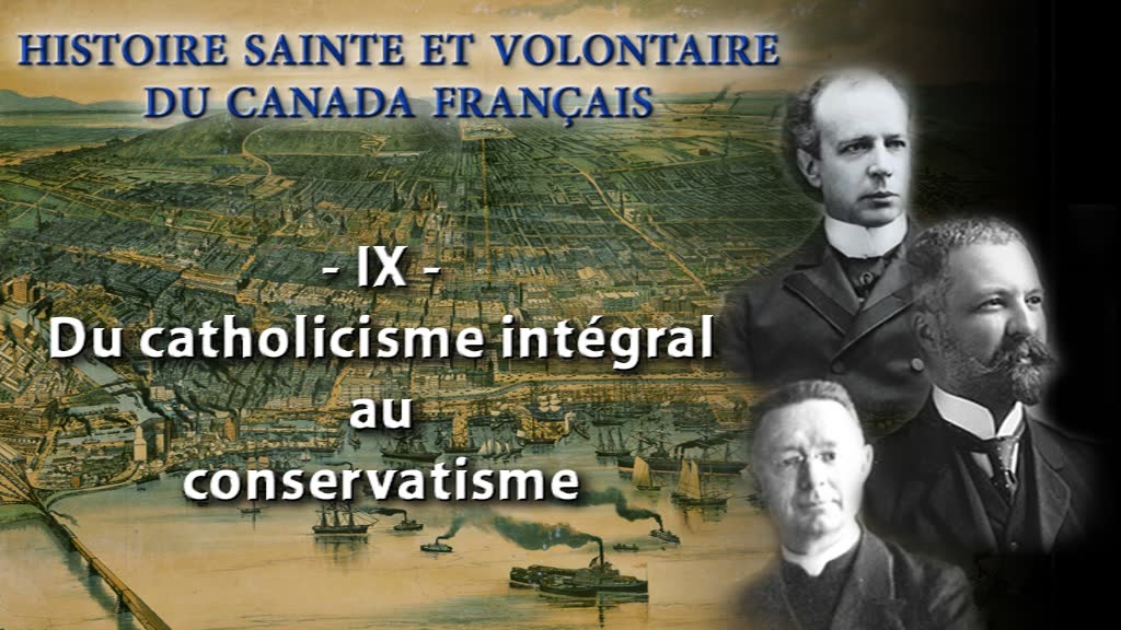 Du catholicisme intégral au conservatisme.