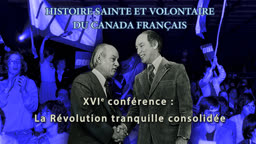 La Révolution tranquille consolidée.
