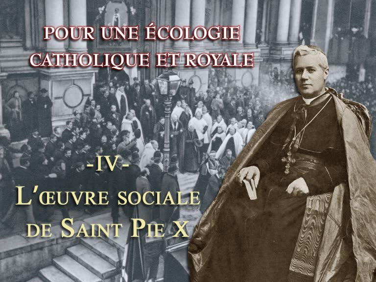 L’œuvre sociale de saint Pie X.