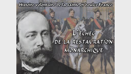 L’échec de la restauration monarchique