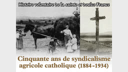 Cinquante ans de syndicalisme agricole catholique
(1884-1934)