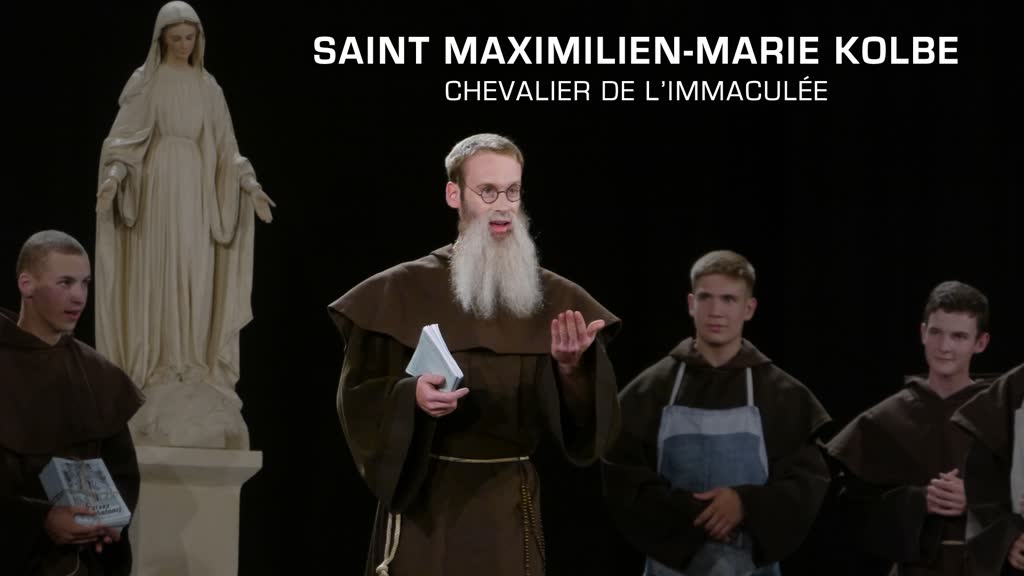 Saint Maximilien-Marie Kolbe, chevalier de l’Immaculée.